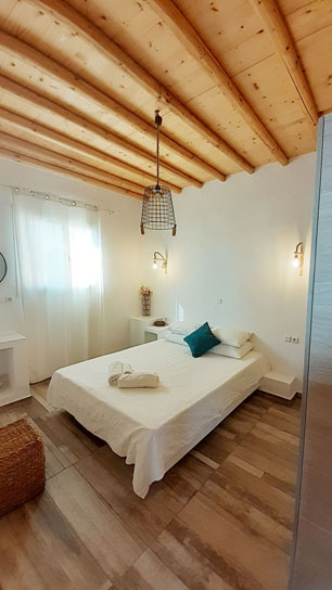 Το υπνοδωμάτιο του small house Σελήνη